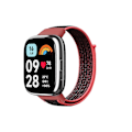 Miniatyrbillede 2 af 2: Til Xiaomi Redmi Watch 3 Lite/Watch 3 Active Nylon Urrem Loop Fastener Udskiftningsrem Style F