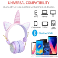 Miniatyrbilde 3 av 5: Hodetelefoner, Trådløse Hodetelefoner  Hodetelefoner Bluetooth Hodetelefoner  med Justerbart Hodebånd, Over On Ear Headset