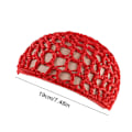 Miniatyrbillede 5 af 5: Hårnet i mesh, hæklede huer, fiskenet hårnet, snood-betræk ornament til søvn Coffee