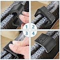Miniatyrbillede 3 af 4: 8 stk. Udendørs Havemøbler i Flet Justerings Sofa Rattan Stol Sofa Fastgørelsesclips Sektionsforbinder Dekoration Håndværk Card slot 5.25cm