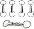 Miniatyrbild 2 av 4: 4-pack snabbkoppling avtagbar nyckelring i silver