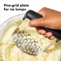 Miniatyrbilde 4 av 5: Godt grep glatt potetmoser, rustfritt stål
