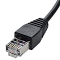Pikkukuva 5 / 5: RJ45 1 uros - 2 naaras Ethernet-jakokaapeli Super Cat5, Cat6, Cat7 LAN Ethernet-verkolle Ext