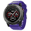 Miniatyrbillede 4 af 5: Type D KALEBO LKLB-HWGJ-001 til Garmin Fenix 6X/Fenix 7X/Instinct 2X Smart Watch Band QuickFit Style L