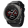 Miniatyrbillede 4 af 5: Type D KALEBO LKLB-HWGJ-001 til Garmin Fenix 6X/Fenix 7X/Instinct 2X Smart Watch Band QuickFit Style A
