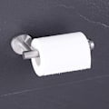 Pikkukuva 3 / 5: WC-paperiteline ruostumaton teräs, WC-paperirullan pidike annostelija puoliavoin pyöreä seinäkiinnitys pesuhuoneeseen   keittiöön