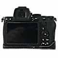 Pikkukuva 4 / 5: Tyyppi E Nikon Z 5/Z 6 II/Z 7 II Kamerakotelo Suuri Aukko Aitoa Lehmännahkaa Suoja Style B