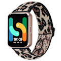 Miniatyrbild 2 av 5: Typ P För Samsung Galaxy Fit3 SM-R390 Elastisk Armband Mönsterdesign Klockarmband (Svart Spänne) Style B