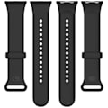 Miniatyrbilde 5 av 5: For Xiaomi Mi Band 9 Pro Silikon Klokkereim Justerbar Armbåndsrem Style A