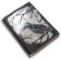 Miniatyrbillede 3 af 5: 3D Relief Notebook Journal Writing Embossed Notebook Journal Handmade Daily Notepad Antique Travel Diary(7.3\" x 5.1\" (Sort-krage)