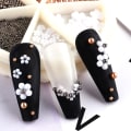 Miniatyrbillede 3 af 5: Neglestørrelse Kugle Negledekoration - Guldmakeup