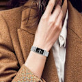 Miniatyrbillede 5 af 5: Type A Moderigtig Smart Watch Remme i Rustfrit Stål med Loop-lukning til Fitbit Charge 3/4/3 SE