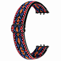 Miniatyrbillede 2 af 5: Type C til Samsung Galaxy Fit3 Urrem Elastisk Nylon Justerbar Smart Urrem Style B