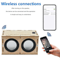 Miniatyrbild 3 av 5: 2x DIY Bluetooth-högtalare-byggsats Elektronisk ljudförstärkare Bygg din egen bärbara trälåda Blå