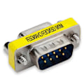 Miniatyrbild 4 av 5: 4X DB9 Dator Videoadapter DB9 Hane till Hona Seriell Port till Hål 9-stifts VGA Hona Kabeladapter