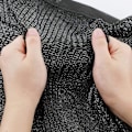 Miniatyrbillede 4 af 5: Skyggenet 8 Pin Skygge 85% Forstærke Fortykke Skygge Sejl, Drivhus Vindtæt Netting med Øjer, (2x2m/6.56x6.56ft)