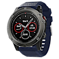 Miniatyrbillede 4 af 5: Type D KALEBO LKLB-HWGJ-001 til Garmin Fenix 6X/Fenix 7X/Instinct 2X Smart Watch Band QuickFit Style K