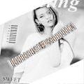 Miniatyrbild 3 av 5: Armband i rostfritt stål med hög hållfasthet för Samsung Galaxy Fit3 SM-R390 Style B