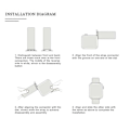 Miniatyrbilde 3 av 4: Klokkereimer Klokkebånd for Apple Watch Series 10 46mm Style K