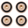 Miniatyrbillede 1 af 5: 4 stk. Drejeskive Isolationsfødder Pads Aluminium Højttaler Spikes Stand Fod Kegler Base Måtte til Audio Lyd