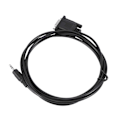 Miniatyrbilde 3 av 5: 2X DB9 9-pin VGA hunnkabel, DB 9 hunn til 3,5 mm (1/8 tommer) stereo hann seriell datakabel - 1,8 meter