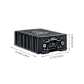 Miniatyrbillede 1 af 5: 4-kanals 50W bilstereo forstærker Mini digital lydforstærker med fremragende varmeafledning til bil