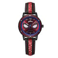 Spiderman lysende armbåndsur til børn Black Red