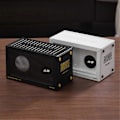 Miniatyrbillede 5 af 5: Planet Vækkeur Radio med USB Oplader, Bluetooth Højttaler, Hvid