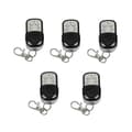 433MHz Remote Control Electronic Gate Garage Door Opener Remote Control Duplicator Learning Code Car Key - 5pcs