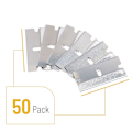 Miniatyrbillede 2 af 5: Edge Razor Blade, 50 stk., Skraberblade, Flad Razor Blade, En Kant, Enkeltsidet Razor Blade