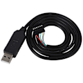 Miniatyrbilde 2 av 5: 6Pin Ft232Rl Ft232-modul for USB til Ttl Uart Seriell Wire Adapter Rs232 Last ned Kabelmodul Led I