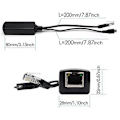 Miniatyrbillede 5 af 5: -USB POE Splitter 48V til 5V2A/3A Mini USB Strømforsyning National Standard med Smartphone Opladning