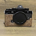 Miniatyrbillede 2 af 5: Type C PU Læder Kamerataske til Nikon ZF med Batteriåbning og Anti-drop Beskyttelsesetui Style A