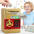 Miniatyrbild 1 av 5: Pengar Spargris för Pojkar Leksaker Ålder 4-7-6-8, ATM-maskin Sparbössa för 3-5-15 Jul Idé Presenter