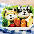 Miniatyrbillede 3 af 5: Risboldeform Kattekilling Sushiform Dyr Onigiriform DIY Køkkenredskaber Risbolde Trykform med Nori Cutter til Hjemmefest