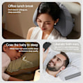 Miniatyrbillede 4 af 5: Under Pude Højttaler Bluetooth Mini Bone Conduction Sound Box Trådløs Soundbar Forbedre Søvn Hvid