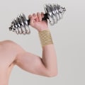Miniatyrbillede 5 af 5: 4 stk. Khaki Elastisk Håndledskompressionsbandage Justerbar Håndledsrem Håndstøtte Wraps Åndbar Håndledsrem (40 cm)