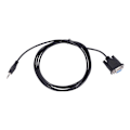 Miniatyrbilde 4 av 5: 2X DB9 9-pin VGA hunnkabel, DB 9 hunn til 3,5 mm (1/8 tommer) stereo hann seriell datakabel - 1,8 meter