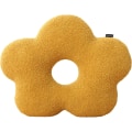 Pikkukuva 1 / 4: Pohjoismaista tyyliä. Kukka- ja palloheitetyt tyynyt. Sohvatyynyt. Pehmeä heittotyyny. (Kukka 45 cm (17,71 tuumaa), kurkuma)