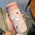 Miniatyrbillede 5 af 5: 100 stk. blomsterklistermærker til vandflasker, søde, vinyl, æstetiske, trendy, vandtætte klistermærker og dekaler til Hydroflask
