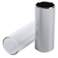 Miniatyrbilde 3 av 5: 2 Stykker Glass Slide og Metall Slide for Gitar, Bass, Medium (6 cm)