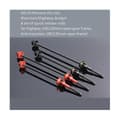 Miniatyrbillede 2 af 5: Mountainbike Titaniumlegering Quick Release Kulfiber Titaniumaksel Quick Release Håndtag (rød)