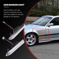 Miniatyrbilde 3 av 5: Dynamisk LED-sidemarkeringslysindikator for 3-serie E36 og X5 E53 Kompatibel med visse merker