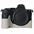 Pikkukuva 2 / 5: Tyyppi E Nikon Z 5/Z 6 II/Z 7 II Kamerakotelo Suuri Aukko Aitoa Lehmännahkaa Suoja Style C