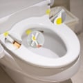 Miniatyrbillede 5 af 5: 3 stk. smart toiletbørste til engangsbrug til hjemmet, toiletbruser til rengøring af rummet uden døde vinkler.