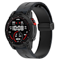 Pikkukuva 3 / 5: Tyyppi H Garmin Fenix 7/Forerunner 965/955/945/935 kellon ranneke musta solki 22mm Camouflage Style A