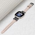 Pikkukuva 4 / 5: Tyyppi C Musta Solki Ranneke Fitbit Versa 3/4/Sense/Sense 2 Perhosliittimellä Älykellolle Style E