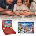 Miniatyrbilde 4 av 5: Adventskalender - Puslespill 1008 Biter kalender 2024 Multicolor Multicolor multifärg