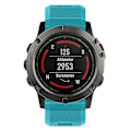 Miniatyrbillede 5 af 5: Type D KALEBO LKLB-HWGJ-001 til Garmin Fenix 6X/Fenix 7X/Instinct 2X Smart Watch Band QuickFit Style D