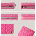 Miniatyrbillede 4 af 4: Etui til iPad 9.7 2018 2017/ iPad Air 2 / iPad Air, Diamond Cute Elegant PU Læder Smart Auto  Apple iPad 5th/6th (Hvid）